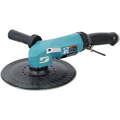 Dynabrade - 9" Max Disc, 6,500 RPM, Pneumatic Handheld Disc Sander - 115 CFM, 1/2 NPT Inlet, 2.8 hp, 90 psi - Exact Tooling