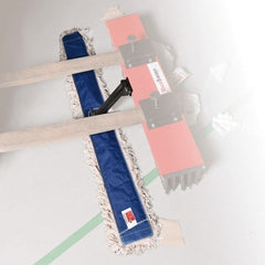 Sweepex - 6" Long x 9-1/2" Wide Sweeper Dust Mop Kit - Soft Cotton Bristles, For Use with ValuSweep Broom - Exact Tooling