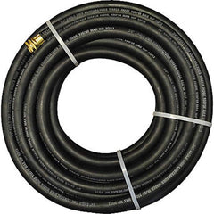 JGB Enterprises - Water & Garden Hose; Type: Water Hose ; Length (Feet): 50.000 ; Thread Size: 3/4 ; Hose Diameter (Inch): 3/4 ; Material: Rubber ; Working Pressure (psi): 150.000 - Exact Tooling