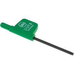 Wiha - T8 Torx Key - Flag-Style, 40mm Length Under Head, 2.8" OAL - Exact Tooling