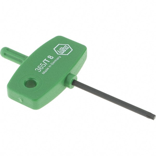 Wiha - T8 Torx Key - Wing Handle, 40mm Length Under Head, 2.9" OAL - Exact Tooling