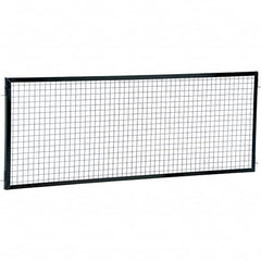 Vestil - 8' Long x 3' High, Black Hinged Door - Exact Tooling