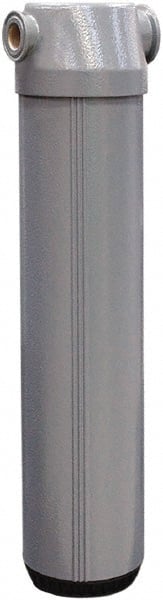 Alpha-Pure - 10 CFM at 100 psi Inlet, 11.5 CFM at 150 psi, 10 CFM at 100 psi Outlet, Desiccant Air Dryer - 1/4" Female NPT x 4.27" Long x 4.9" Wide x 14" High - Exact Tooling