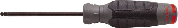Proto - 3/16" Standard Hex Driver - 3-3/4" Bade Length, 8-1/4" OAL - Exact Tooling