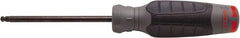 Proto - 3/16" Standard Hex Driver - 3-3/4" Bade Length, 8-1/4" OAL - Exact Tooling