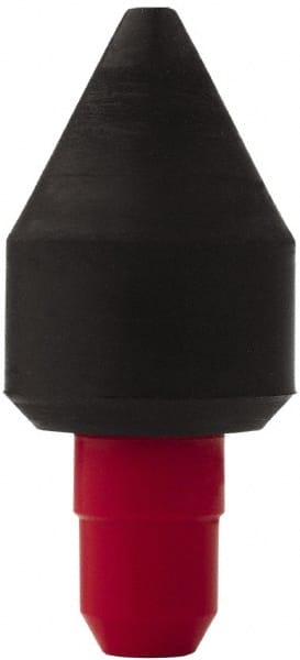 CEJN - Blow Gun Non-Safety Nozzle - 1" Long, Rubber - Exact Tooling
