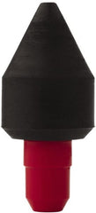 CEJN - Blow Gun Non-Safety Nozzle - 1" Long, Rubber - Exact Tooling