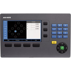 Acu-Rite - 2 Axis, 13" X-Axis Travel, 35" Y-Axis Travel, Milling DRO System - 5µm Resolution, 5µm Accuracy, LCD Color Display - Exact Tooling