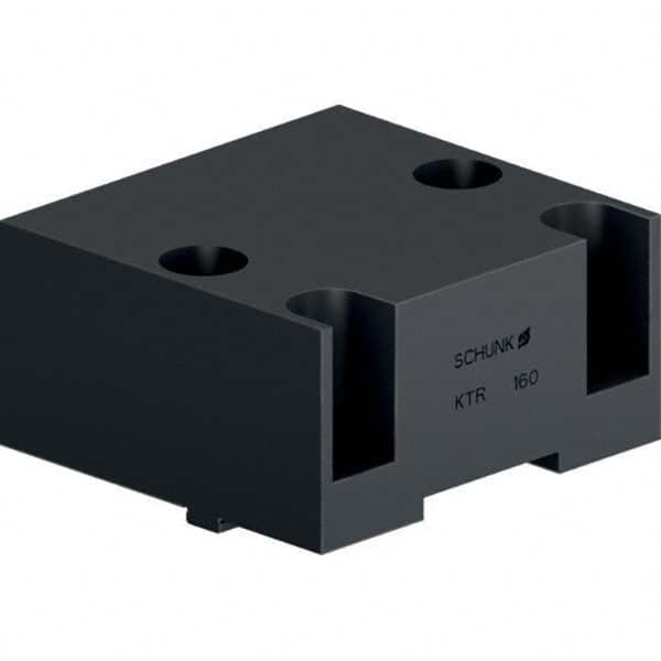 Schunk - Vise Jaws Jaw Shape: Flat Jaw Width (mm): 55.00 - Exact Tooling