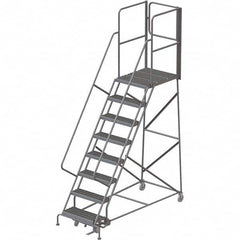 TRI-ARC - Rolling & Wall Mounted Ladders & Platforms Type: Rolling Warehouse Ladder Style: Rolling Platform Ladder - Exact Tooling