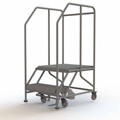 TRI-ARC - Rolling & Wall Mounted Ladders & Platforms Type: Rolling Work Platform Style: Steel Work Platform - Exact Tooling