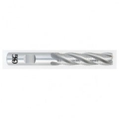 1-1/2 x 1-1/4 x 2 x 4-1/2 6 Fl HSS-CO Roughing Center Cutting End Mill -  Bright - Exact Tooling