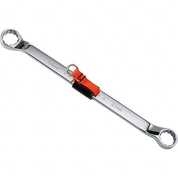 Proto - Box Wrenches; Wrench Type: Box Wrench ; Tool Type: Tethered ; Size (mm): 22 x 24 ; Number of Points: 12 ; Head Type: Single End ; Finish/Coating: Polished - Exact Tooling