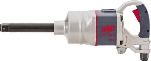 Ingersoll-Rand - 1" Drive, 5,500 RPM, 2,100 Ft/Lb Torque Impact Wrench - D-Handle, 107.7 psi - Exact Tooling