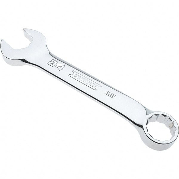 Proto - 1/4" Drive, Standard Hand Socket - 12 Points, 1-17/64" OAL, Steel, Full Polish Finish - Exact Tooling