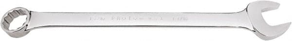 Proto - 1-7/16" 12 Point Combination Wrench - 15° Offset Angle, 19-3/8" OAL, Steel, Full Polish Finish - Exact Tooling