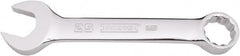 Proto - 25mm 12 Point Combination Wrench - 15° Offset Angle, 8-13/32" OAL, Steel, Full Polish Finish - Exact Tooling