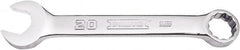 Proto - 20mm 12 Point Combination Wrench - 15° Offset Angle, 7-35/64" OAL, Steel, Full Polish Finish - Exact Tooling