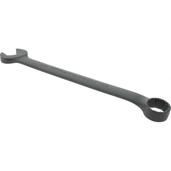 Proto - 1-3/16" 12 Point Combination Wrench - 15° Offset Angle, 15-7/8" OAL, Steel, Black Finish - Exact Tooling