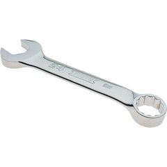 Proto - 24mm 12 Point Combination Wrench - 15° Offset Angle, 8-19/64" OAL, Steel, Full Polish Finish - Exact Tooling