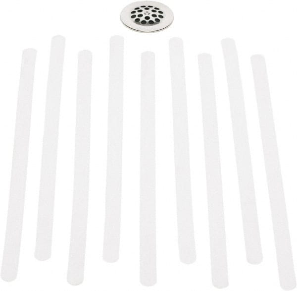 Ability One - Grating, Stair Treads & Step Bars; Surface Style: Plain Surface ; Material: Coated Vinyl ; Length (Feet): 60.00 ; Width (Inch): 12 ; Height (Inch): 0 - Exact Tooling