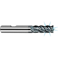Fraisa - 1/2, 1-1/4" LOC, 1/2" Shank Diam, 3-1/4" OAL, 4 Flute Solid Carbide Square End Mill - Exact Tooling