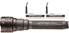 Streamlight - White LED Bulb, 3,500 Lumens, Industrial/Tactical Flashlight - Black Aluminum Body, 2 18650 Lithium-Ion Batteries Included - Exact Tooling