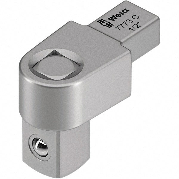 Wera - 1/2" Square Nonratcheting Torque Wrench Interchangeable Head - Use with Click-Torque X Torque Wrenches - Exact Tooling