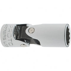 Proto - 11/32", 1/4" Drive, Standard Hand Socket - 12 Points, 1-7/16" OAL, Steel, Chrome Finish - Exact Tooling