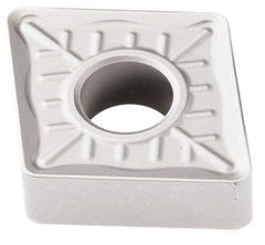 Seco - CNMM644 R7 Grade TP3501 Carbide Turning Insert - TiCN/Al2O3 Finish, Diamond, 0.77" Inscr Circle, 1/4" Thick, 0.0629" Corner Radius - Exact Tooling