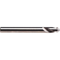 Emuge - 1/4" Body Diam, 90°, 2-1/2" OAL, Solid Carbide Spotting Drill - Exact Tooling