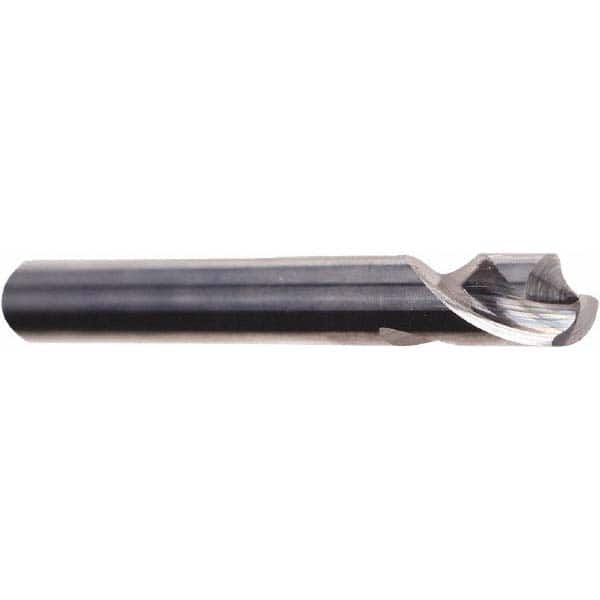 Emuge - 3/8" Body Diam, 120°, 3" OAL, Solid Carbide Spotting Drill - Exact Tooling