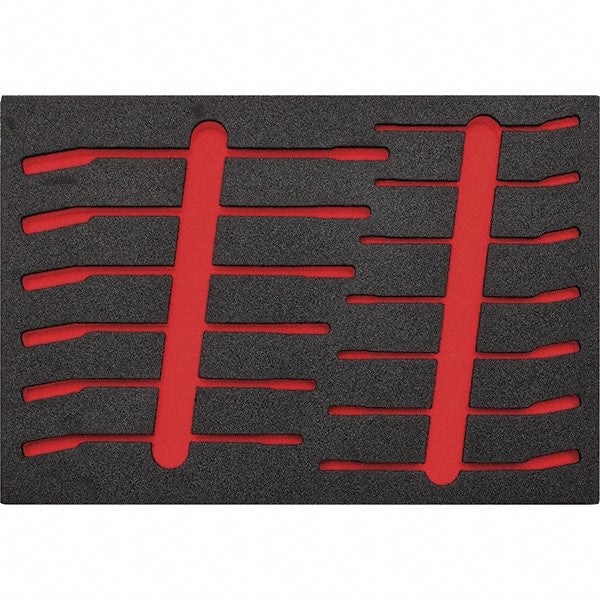 Proto - Tool Box Case & Cabinet Inserts Type: Foam Insert For Use With: JSCVM-13S - Exact Tooling