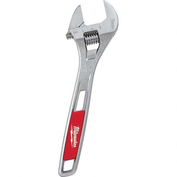 Milwaukee Tool - Adjustable Wrenches Wrench Type: Standard Wrench Size (Inch): 10 - Exact Tooling