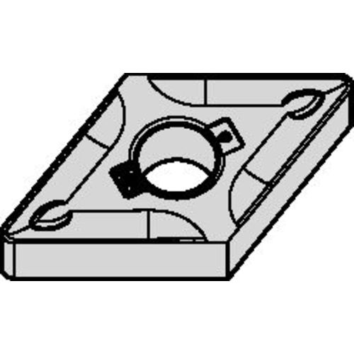 DNMG 432 Double-sided|G WP35CT, 1/32″ Corner Radius, 3/16″ Thick, 1/2″ Inscribed Circle, TiN, Turning Indexable Insert - Exact Tooling