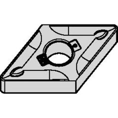 DNMG 432 Double-sided|G WP35CT, 1/32″ Corner Radius, 3/16″ Thick, 1/2″ Inscribed Circle, TiN, Turning Indexable Insert - Exact Tooling