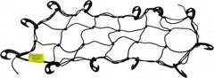 Erickson Manufacturing - Rubber Cargo Net - 30" Wide x 15" Long, Black, For Use with ATV's - Exact Tooling