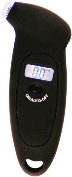 Milton - 5 to 100 psi Digital Ball Tire Pressure Gauge - LR44 Battery - Exact Tooling