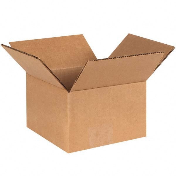 Made in USA - Pack of (25), 6" Wide x 6" Long x 4" High Moving Boxes - Exact Tooling