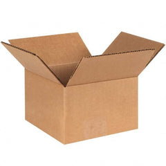 Made in USA - Pack of (25), 6" Wide x 6" Long x 4" High Moving Boxes - Exact Tooling