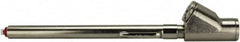 Milton - 20 to 120 psi Pencil Straight Foot Dual Head Tire Pressure Gauge - Straight Foot Dual Head Style - Exact Tooling