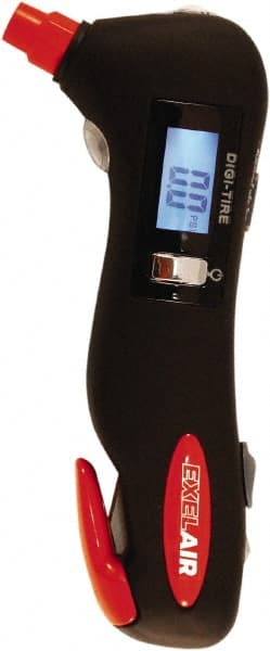 Milton - 5 to 100 psi Digital Ball Tire Pressure Gauge - AAA Battery - Exact Tooling