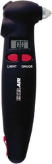 Milton - 5 to 100 psi Digital Ball Tire Pressure Gauge - AAA Battery - Exact Tooling