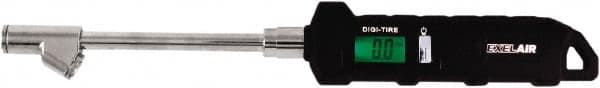 Milton - 10 to 160 psi Digital Dual Head Tire Pressure Gauge - AAA Battery - Exact Tooling