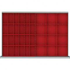 LISTA - 36-Compartment Drawer Divider Layout for 3.15" High Drawers - Exact Tooling