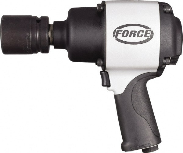 Sioux Tools - 1" Drive, 5,000 RPM, 1,100 Ft/Lb Torque Impact Wrench - Pistol Grip Handle, 800 IPM, 7.3 CFM, 90 psi, 3/8" Inlet - Exact Tooling