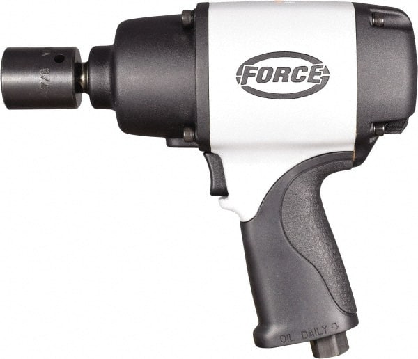 Sioux Tools - 1/2" Drive, 7,500 RPM, 500 Ft/Lb Torque Impact Wrench - Pistol Grip Handle, 1,100 IPM, 4.8 CFM, 90 psi, 1/4" Inlet - Exact Tooling