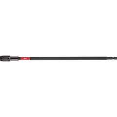 Milwaukee Tool - Power & Impact Screwdriver Bits & Holders Bit Type: Impact Locking Bit Holder Hex Size (Inch): 1/4 - Exact Tooling