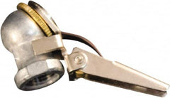 Milton - 150 Max psi Closed Check Zinc Air Chuck - Ball Foot with Clip Chuck, 1/4 FNPT - Exact Tooling