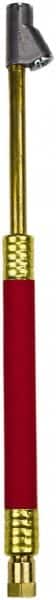 Milton - 150 Max psi Closed Check Brass Air Chuck - Dual Foot Chuck, 1/4 FNPT - Exact Tooling